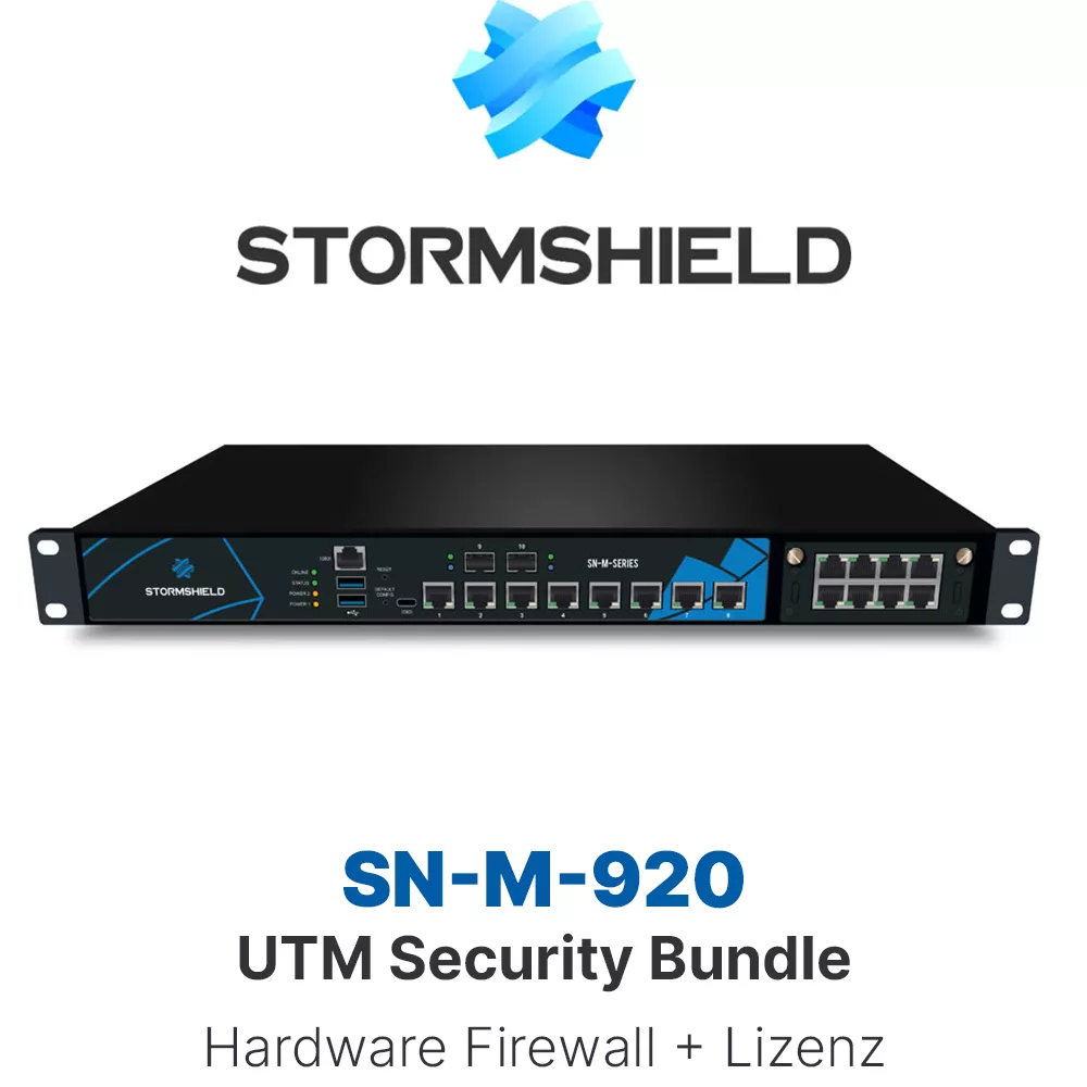 Stormshield SN 920 UTM Security Bundle (Hardware + Lizenz)
