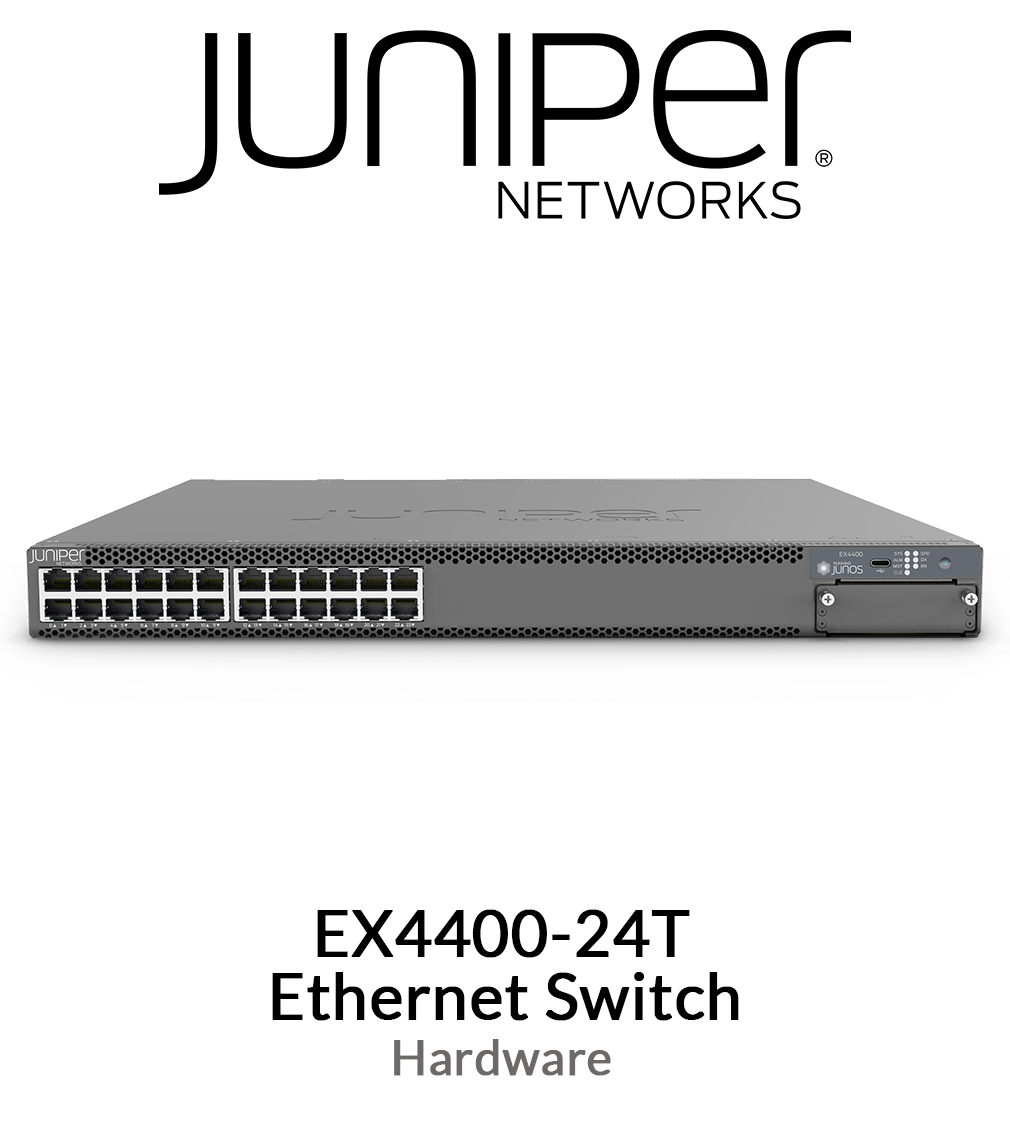 Juniper Networks 24X1G SWITCH WITH 2X100G DC EX440024TDC No