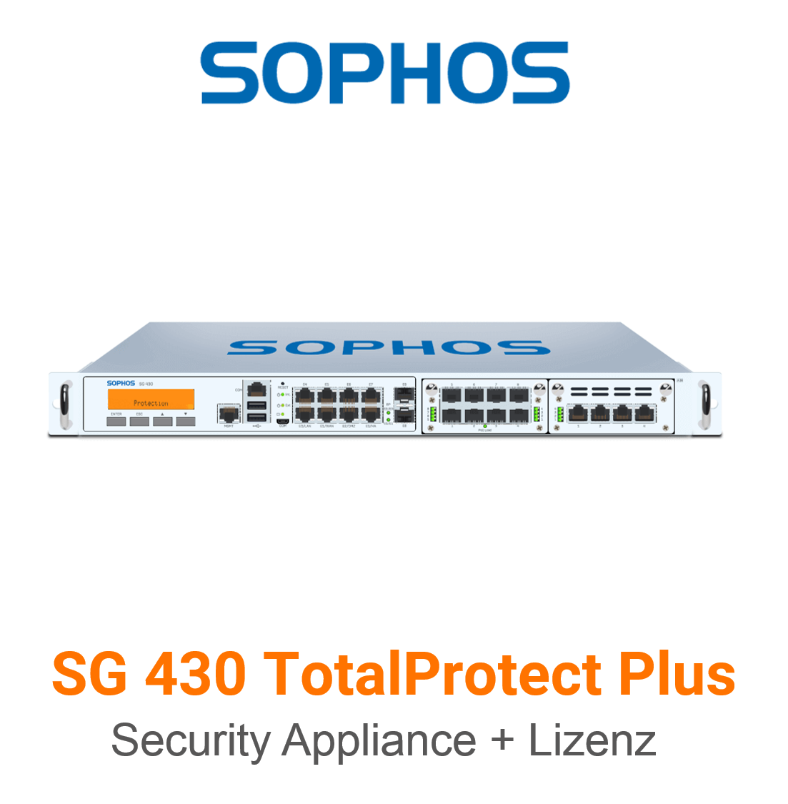 Sophos SG 430 TotalProtect Plus Bundle (End of Sale/Life)