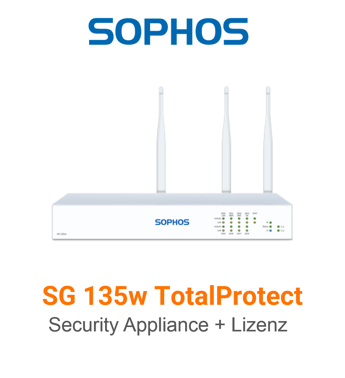 Sophos SG 135w TotalProtect Bundle (End of Sale/Life)