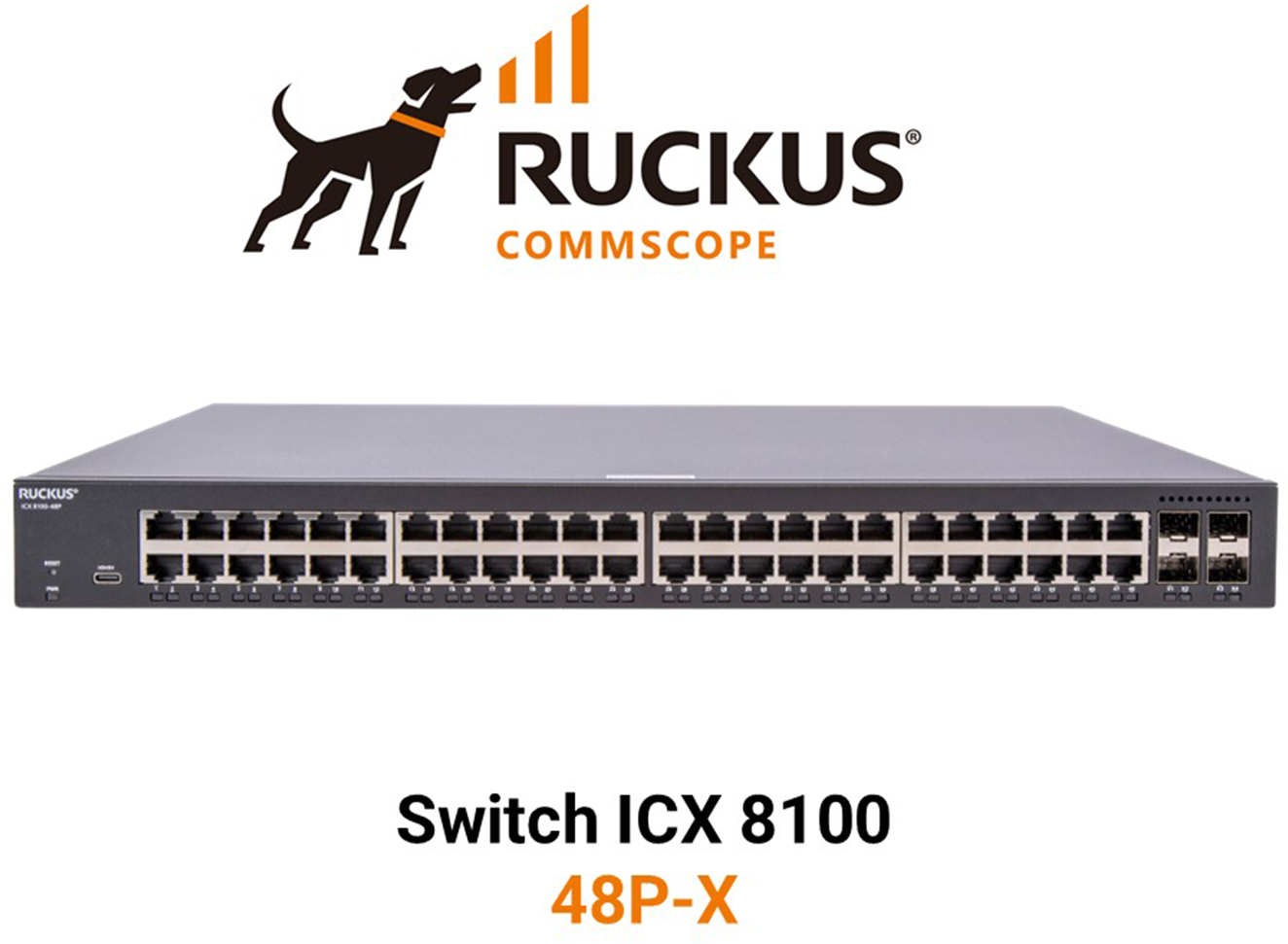 Ruckus ICX8100-48P-X Switch Ruckus ICX8100-48P-X Switch
