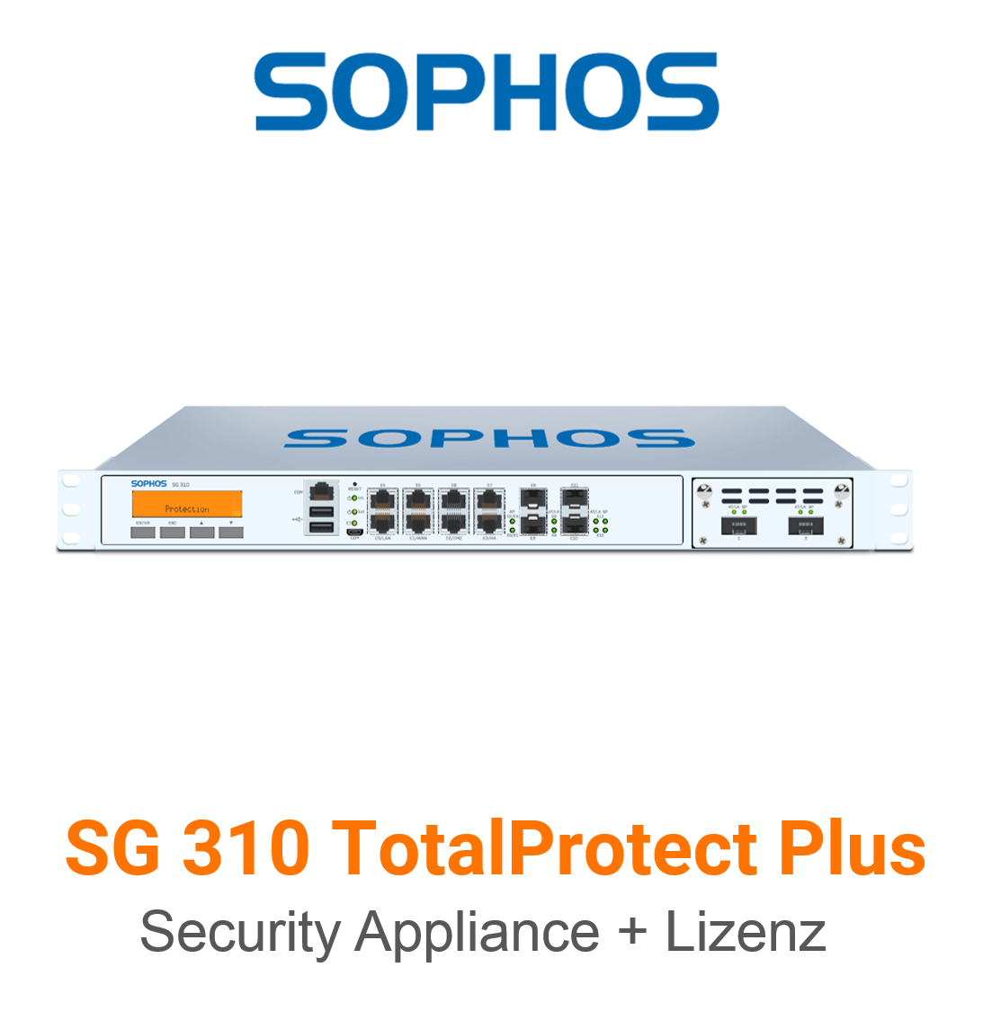 Sophos SG 310 TotalProtect Plus Bundle (Hardware + Lizenz) (End of Sale/Life)