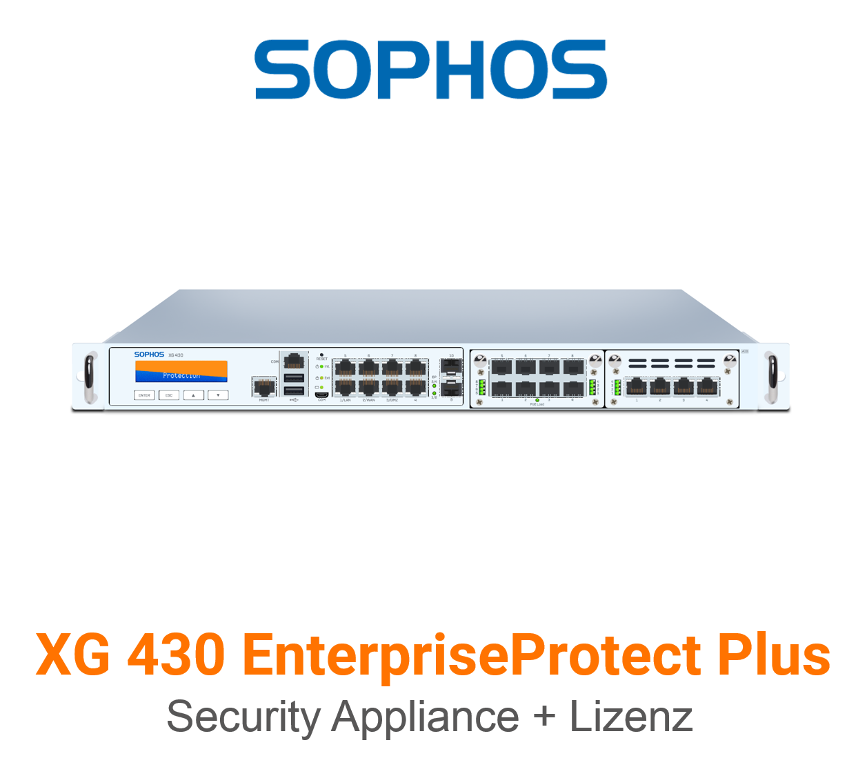 Sophos XG 430 EnterpriseProtect Plus Bundle (Hardware + Lizenz)