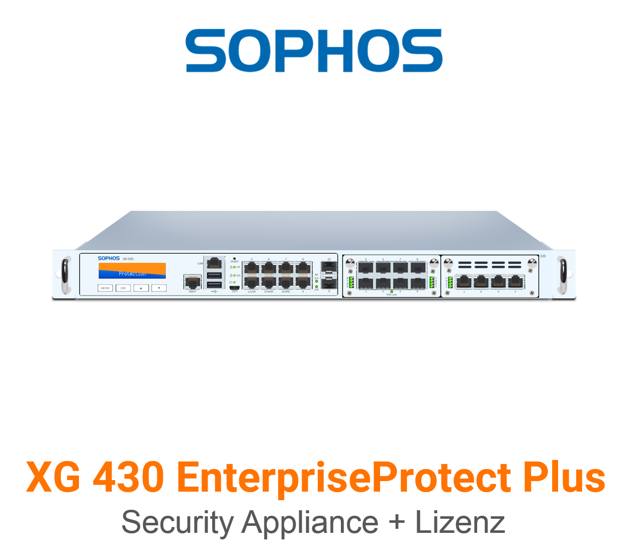 Sophos XG 430 EnterpriseProtect Plus Bundle (End of Sale/Life)