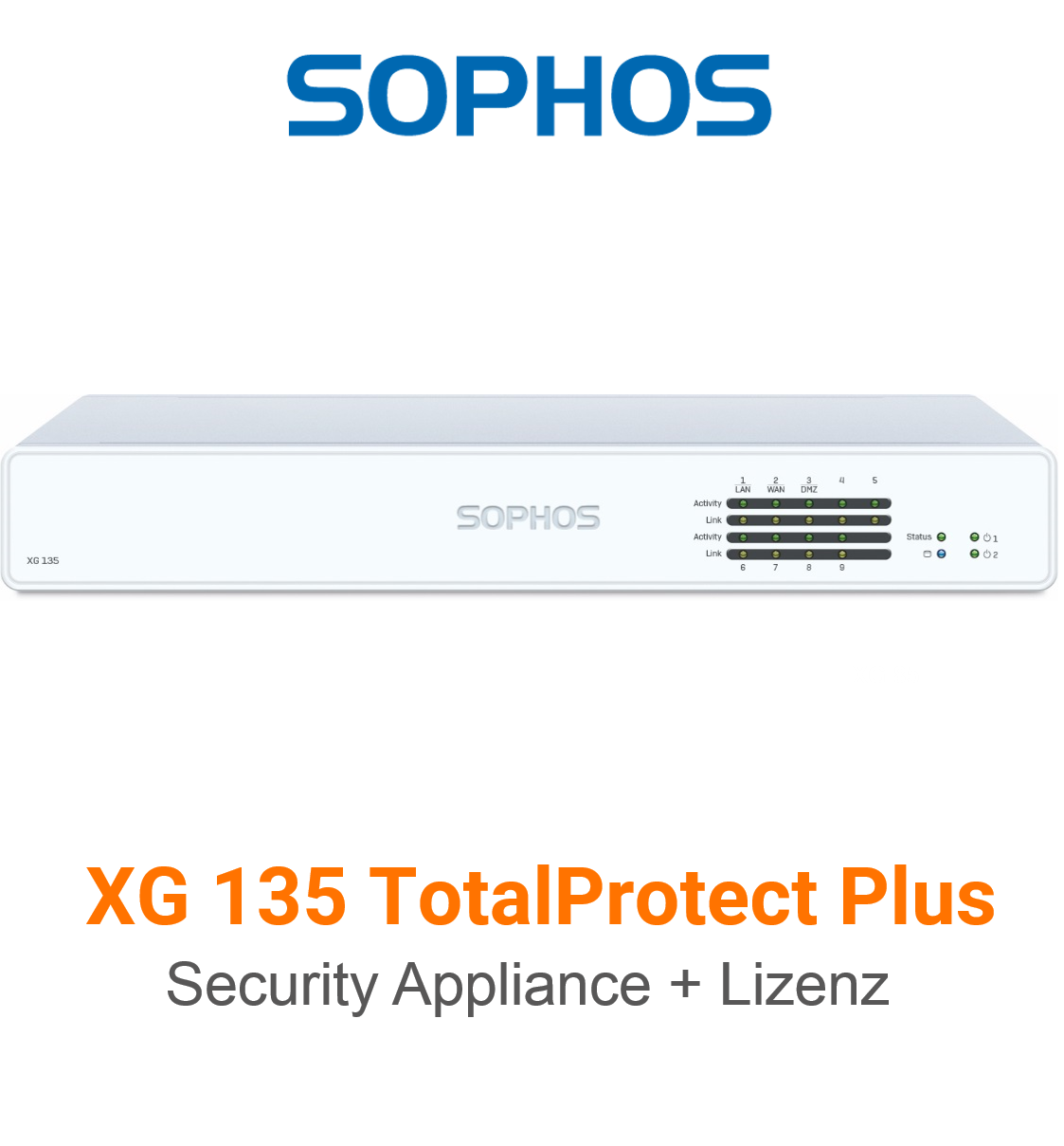 Sophos XG 135 TotalProtect Plus Bundle (Hardware + Lizenz)