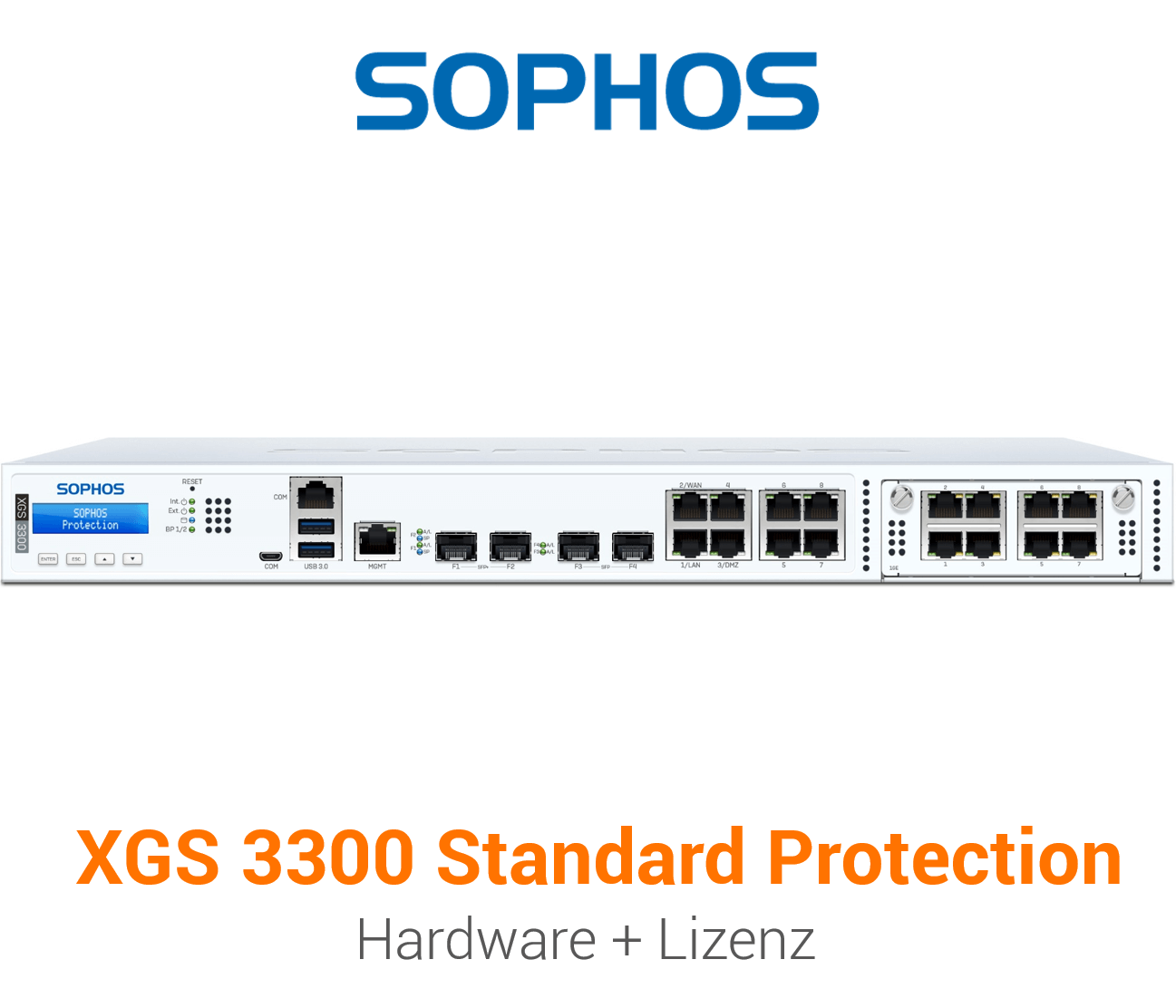 Sophos XGS 3300 mit Standard Protection