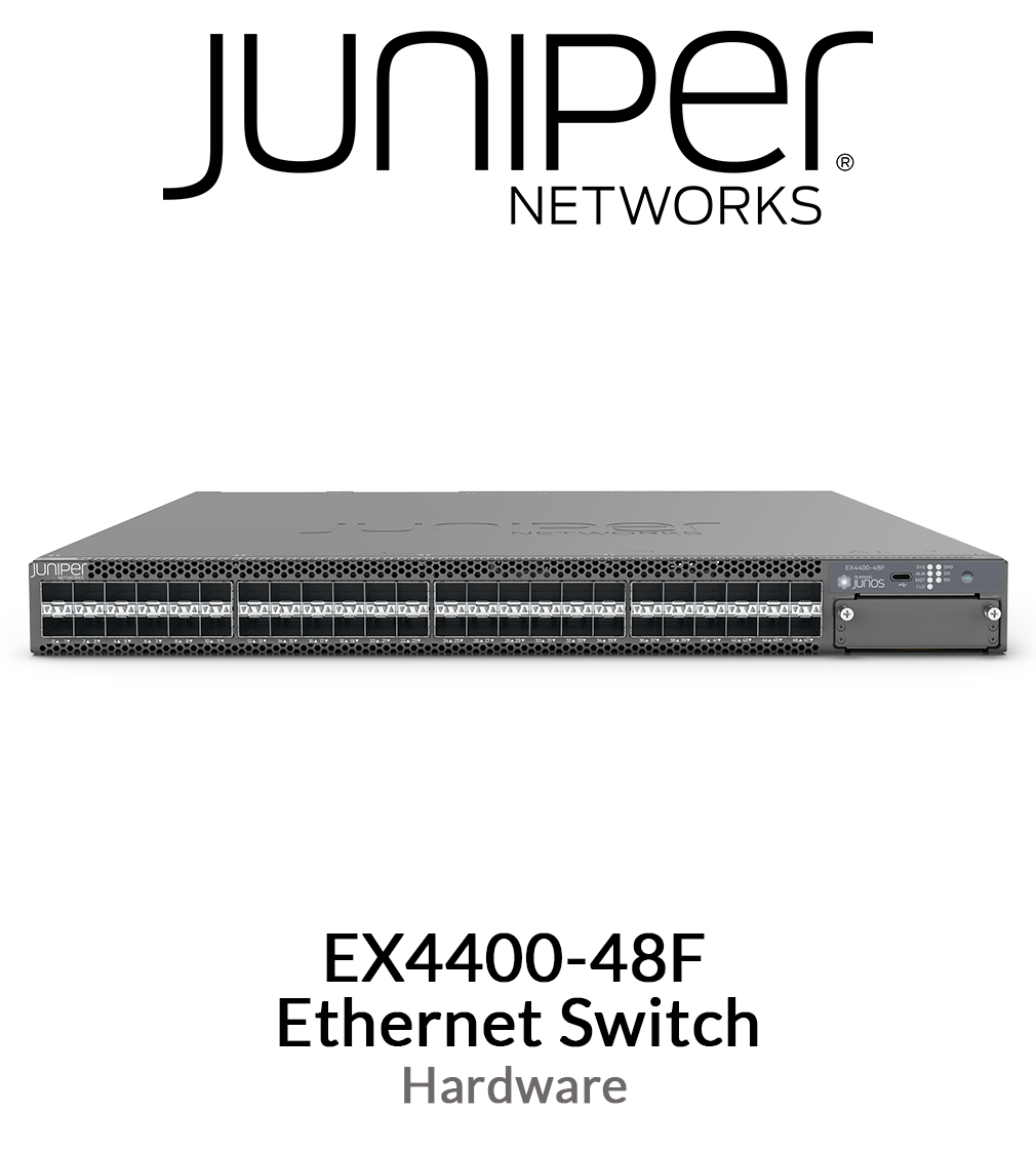 Juniper Networks EX4400 12X10G 36X1G FIBER SWITCH. SPARE