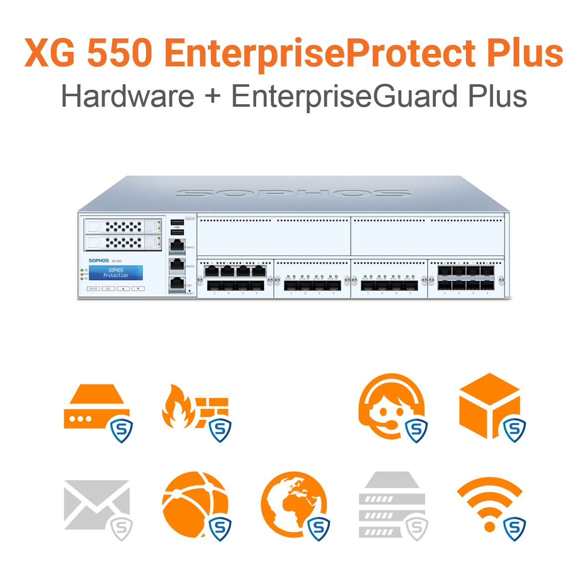 Sophos XG 550 EnterpriseProtect Plus Bundle (End of Sale/Life)