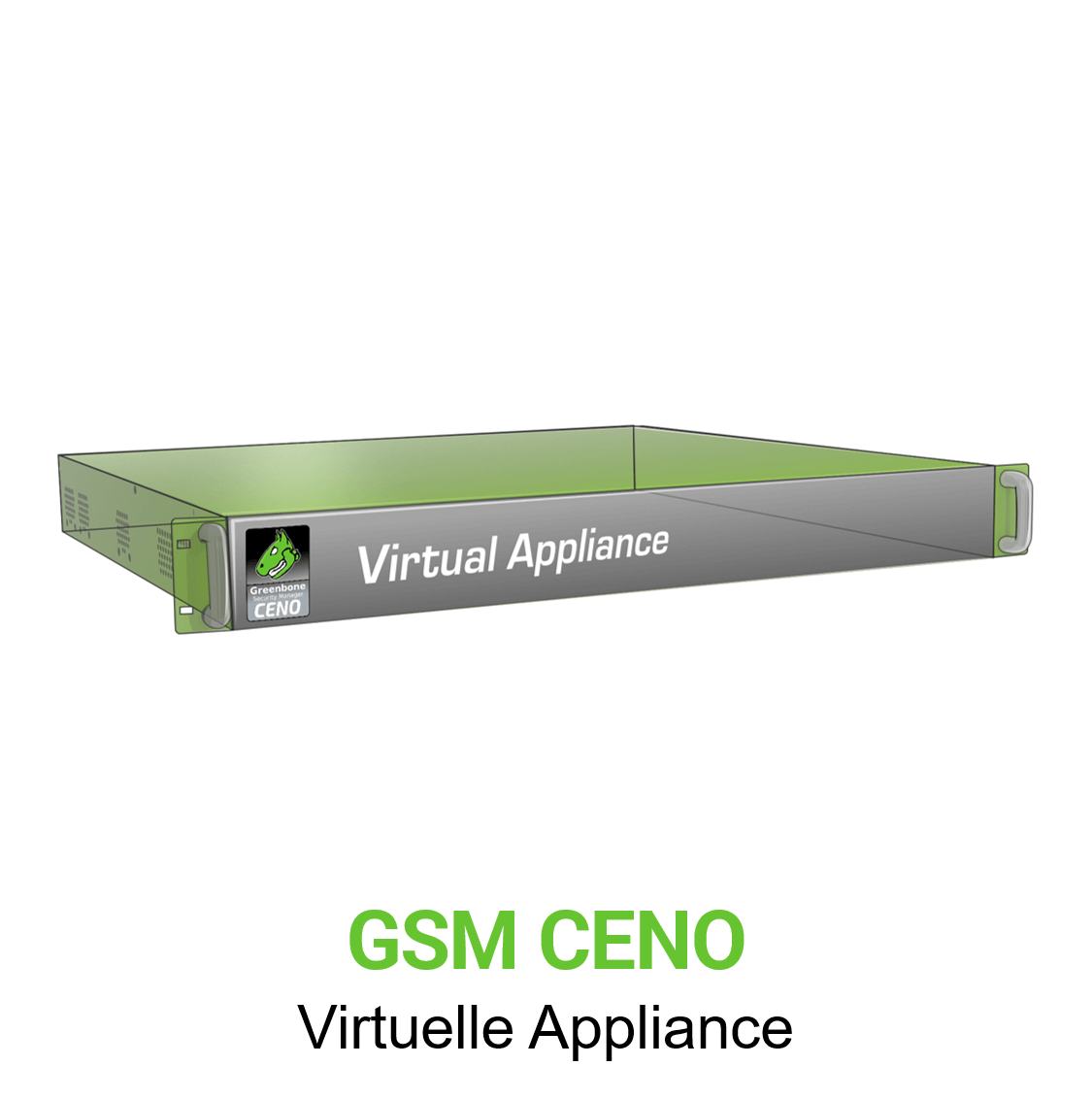 Greenbone GSM-CENO Virtuelle Appliance Vorschaubild ohne Greenbone logo mit Modellbezeichnung