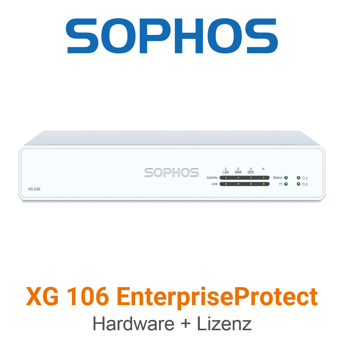 Sophos XG 106 EnterpriseProtect Bundle (Hardware + Lizenz) (End of Sale/Life)