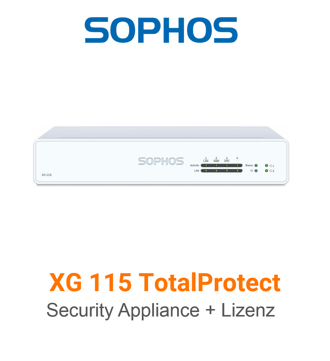 Sophos XG 115 TotalProtect Bundle (Hardware + Lizenz) (End of Sale/Life)
