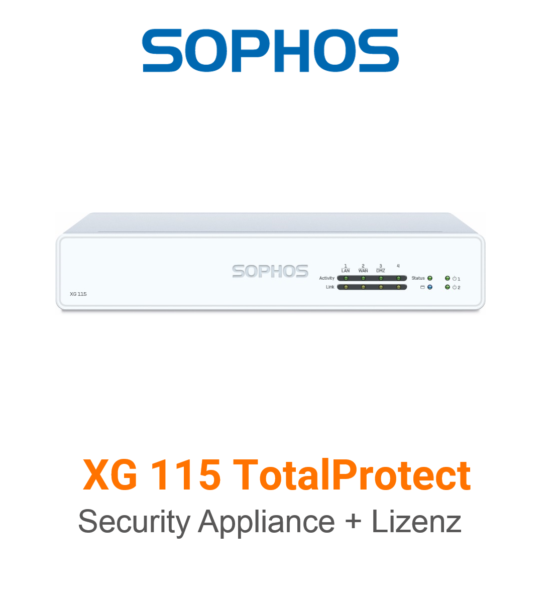 Sophos XG 115 TotalProtect Bundle (End of Sale/Life)