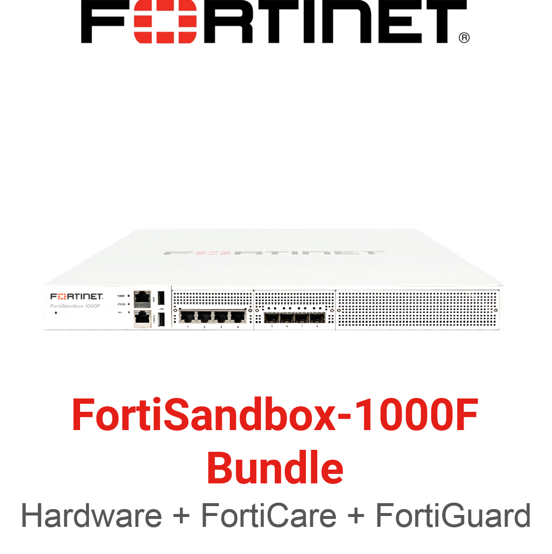 Fortinet FortiSandbox-1000F FortiGuard Threat Intelligence Bundle (Hardware + Lizenz)