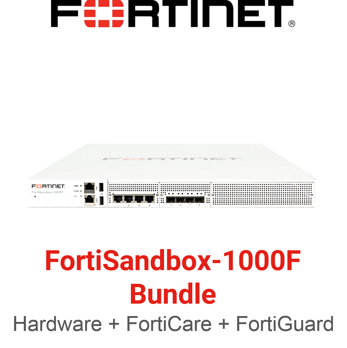 Fortinet FortiSandbox-1000F FortiGuard Threat Intelligence Bundle (Hardware + Lizenz) (End of Sale/Life)