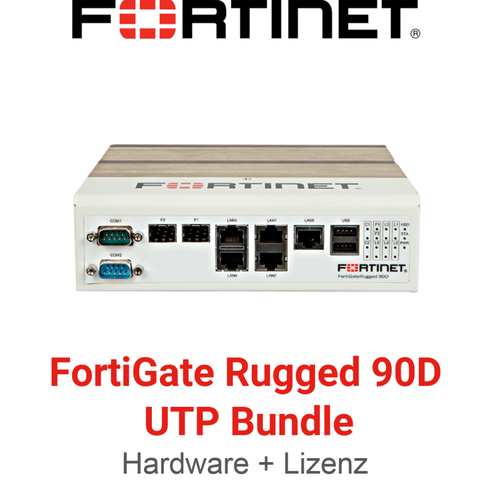 Fortinet FortiGateRugged-90D - UTM/UTP Bundle (Hardware + Lizenz)