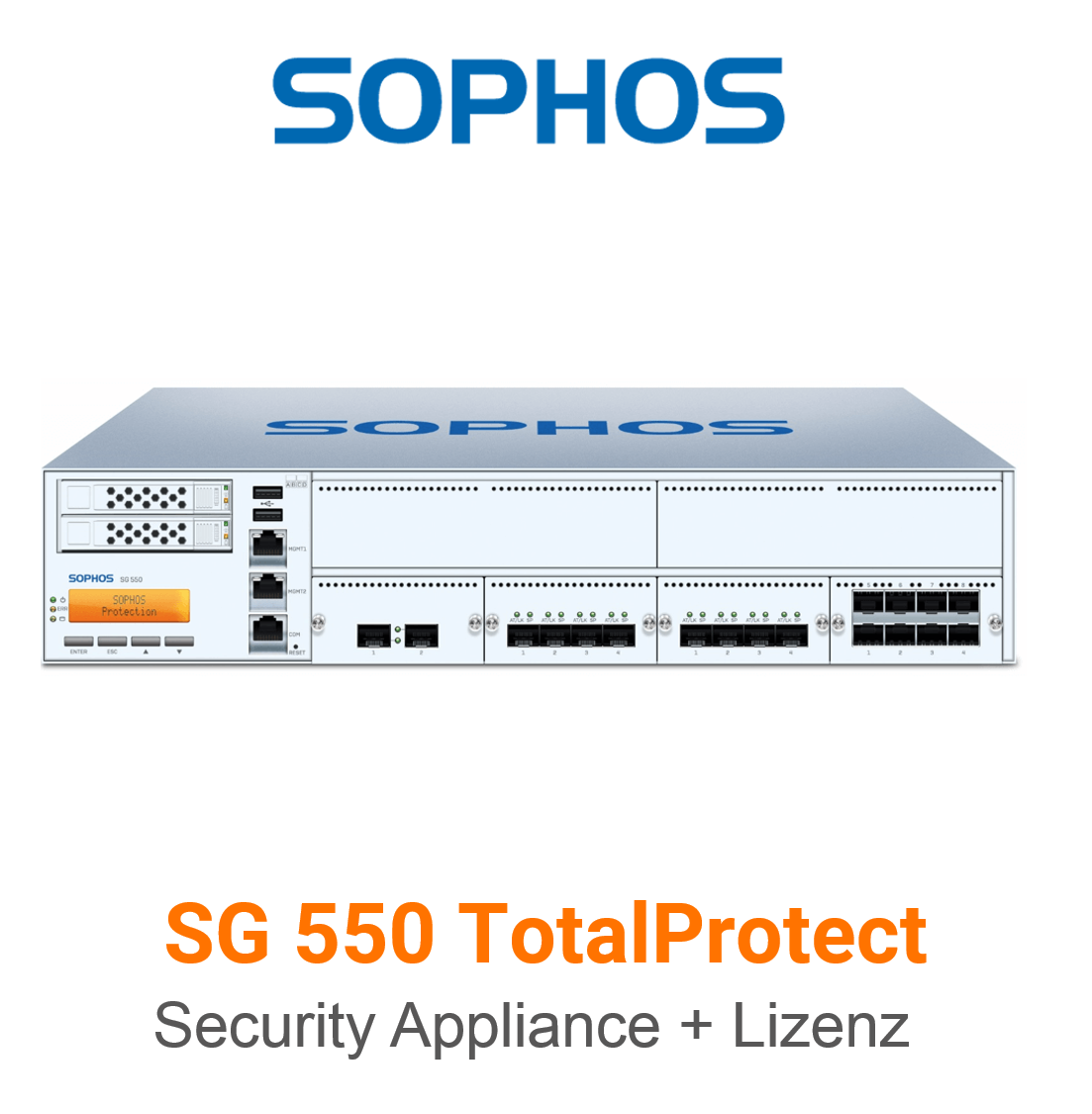Sophos SG 550 TotalProtect Bundle (Hardware + Lizenz) (End of Sale/Life)