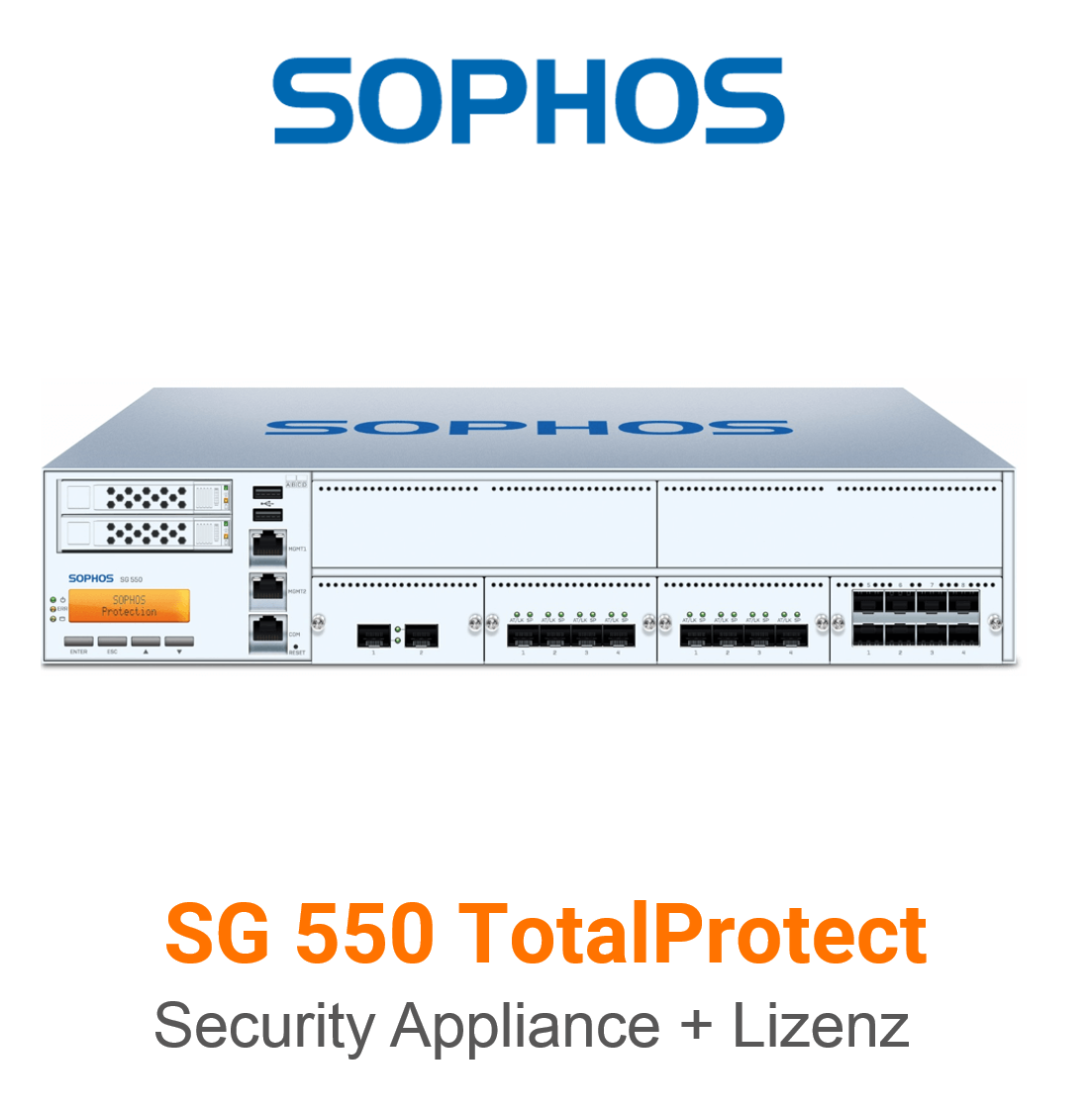 Sophos SG 550 TotalProtect Bundle (End of Sale/Life)