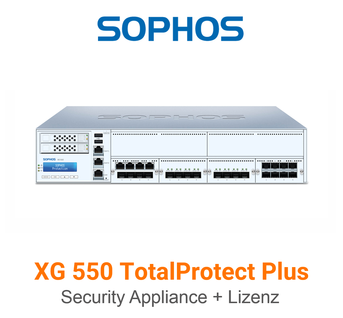 Sophos XG 550 TotalProtect Plus Bundle (End of Sale/Life)