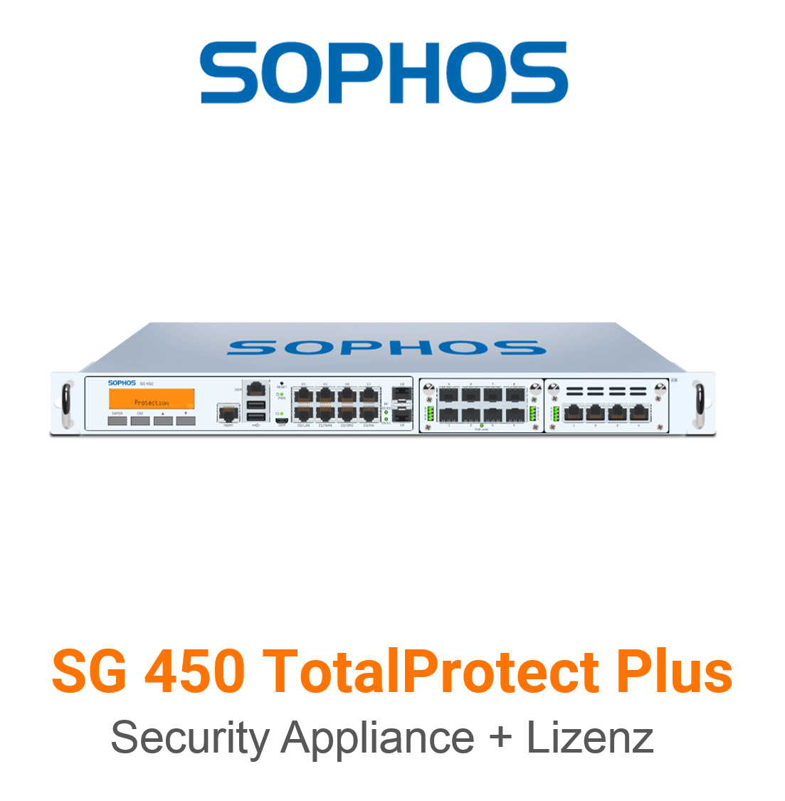 Sophos SG 450 TotalProtect Plus Bundle (End of Sale/Life)