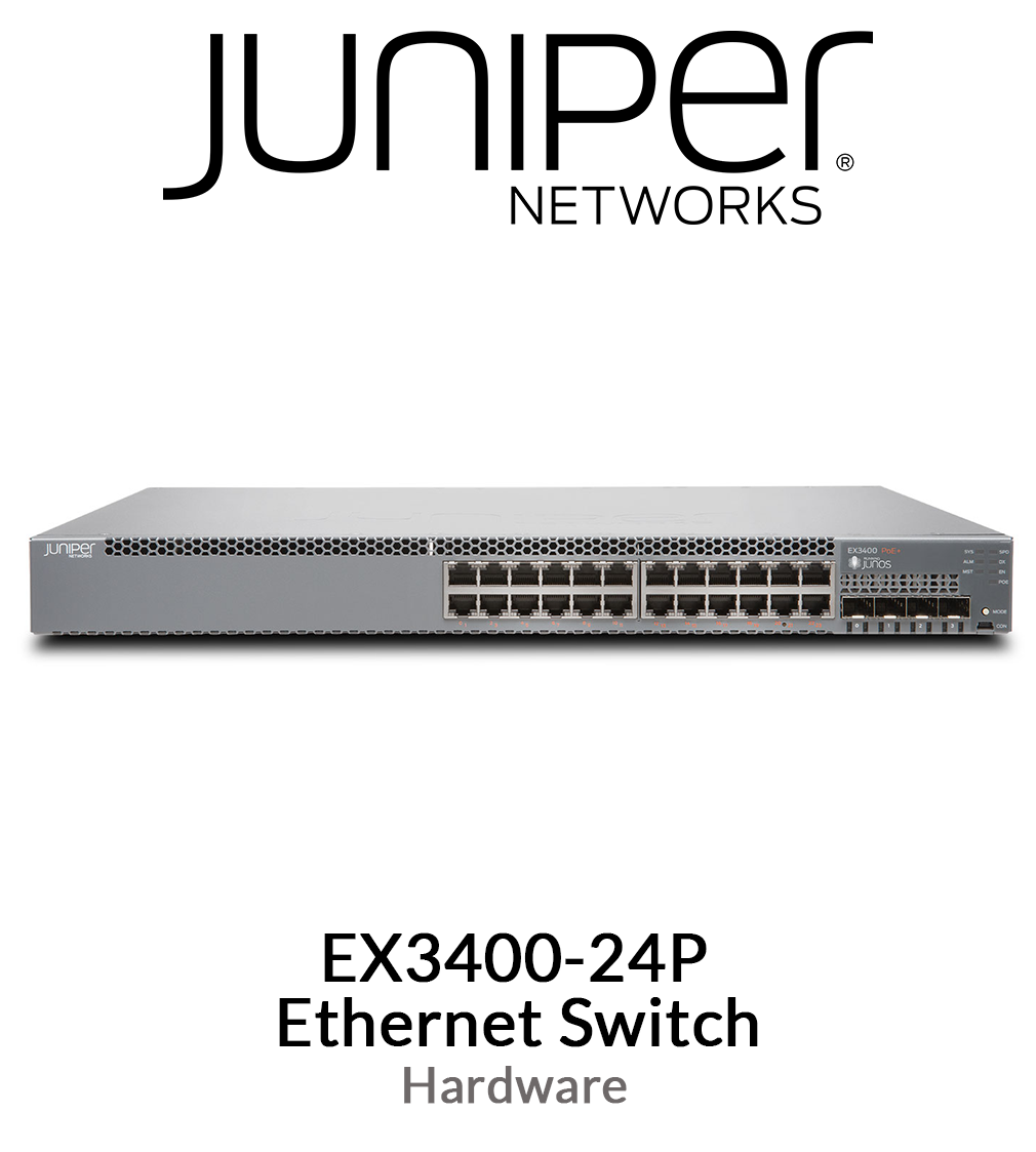 Juniper Networks EX3400 24-PORT POE+