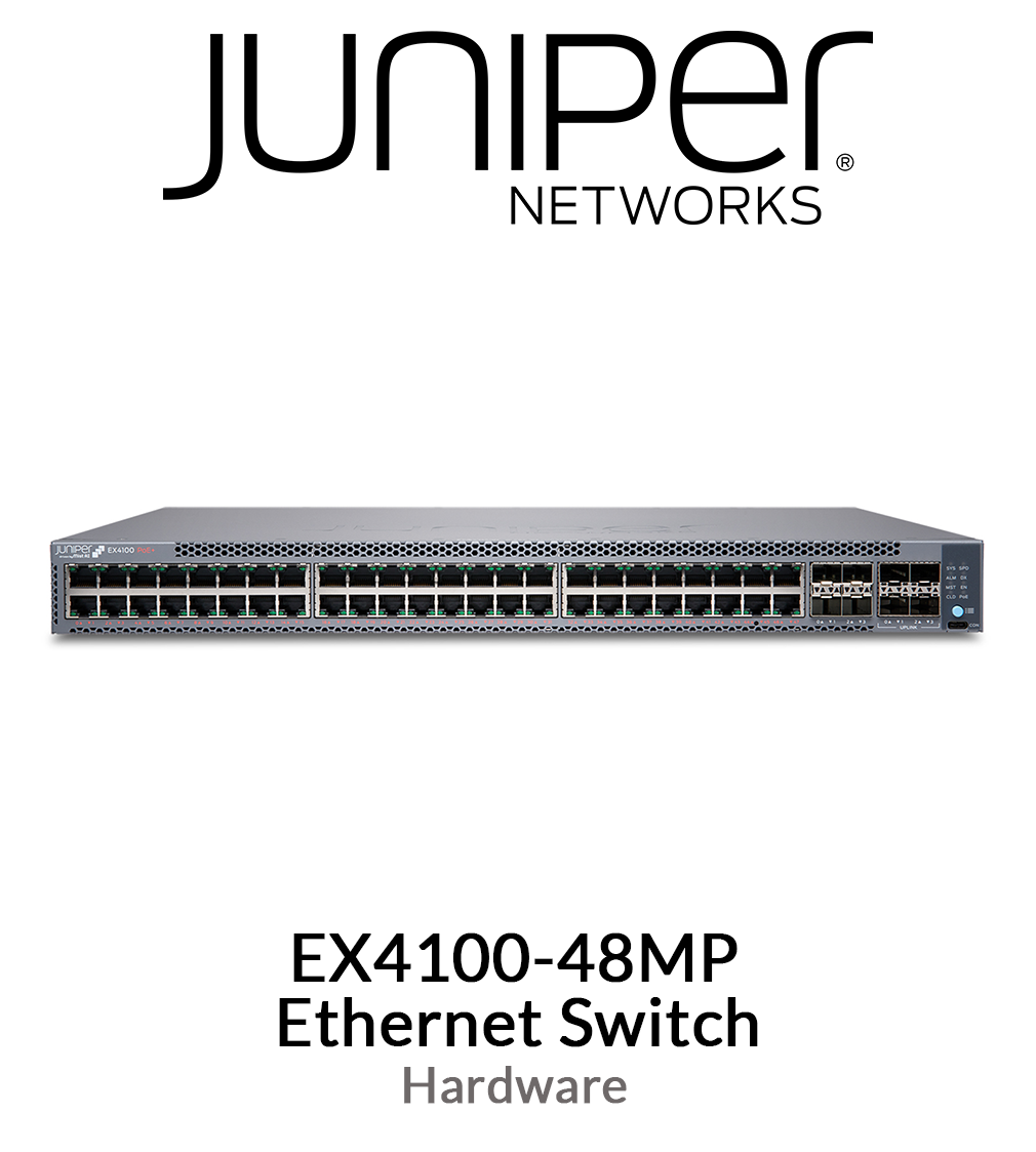Juniper Networks EX4100 48-PORT MULTI-GIG POE++ CHASSIS