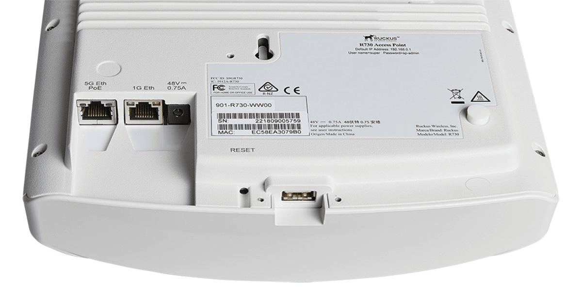Ruckus R850 Indoor Access Point - Unleashed