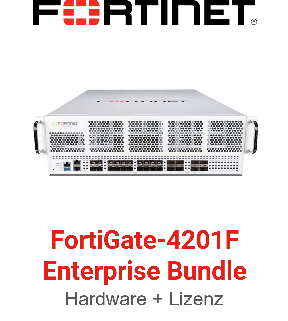 Fortinet FortiGate-4201F - Enterprise Bundle (Hardware + Lizenz)