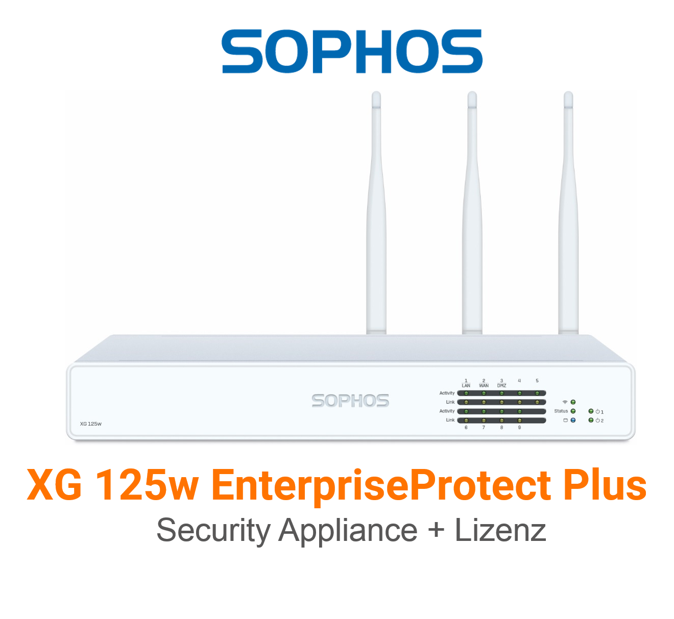 Sophos XG 125w EnterpriseProtect Plus Bundle (Hardware + Lizenz)