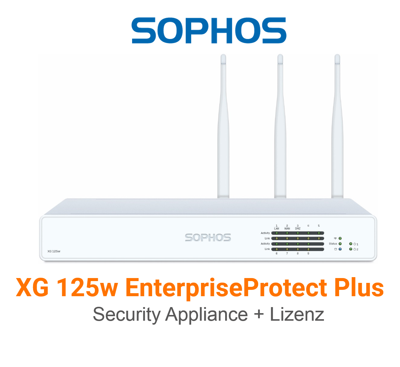 Sophos XG 125w EnterpriseProtect Plus Bundle (End of Sale/Life)