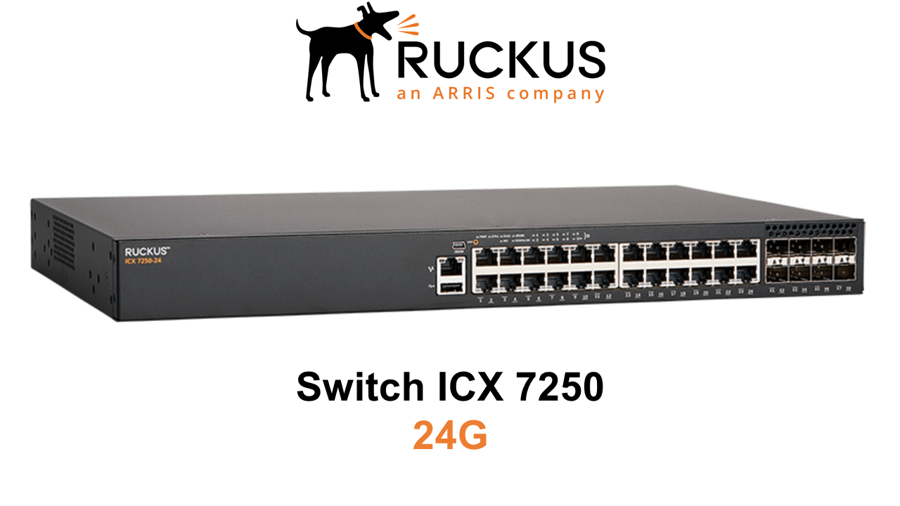 Ruckus ICX 7250-24G Switch (End of Sale/Life)