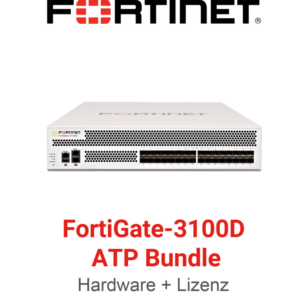 Fortinet FortiGate-3100D - ATP Bundle (End of Sale/Life)