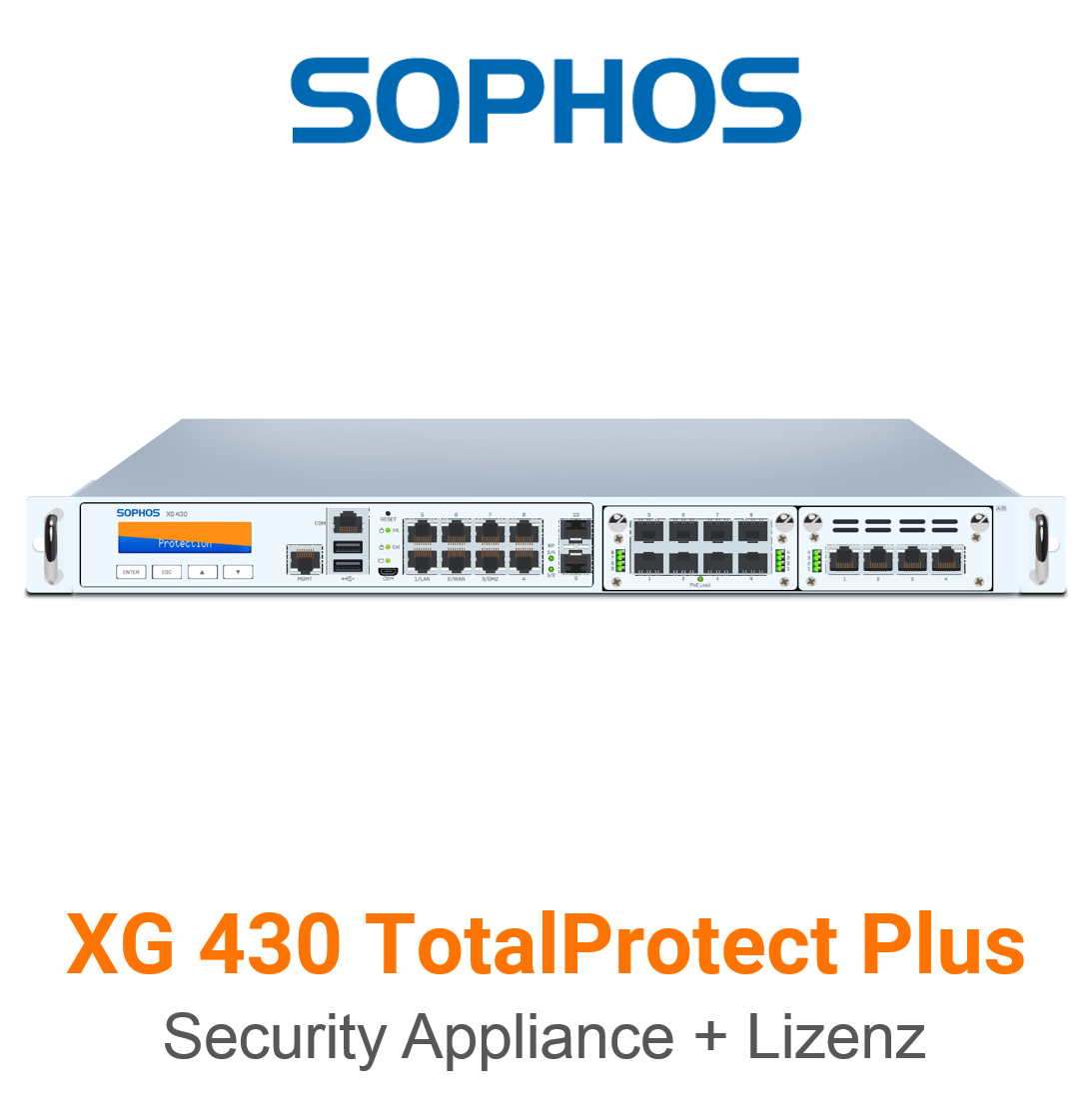 Sophos SG 430 TotalProtect Plus Bundle (End of Sale/Life)