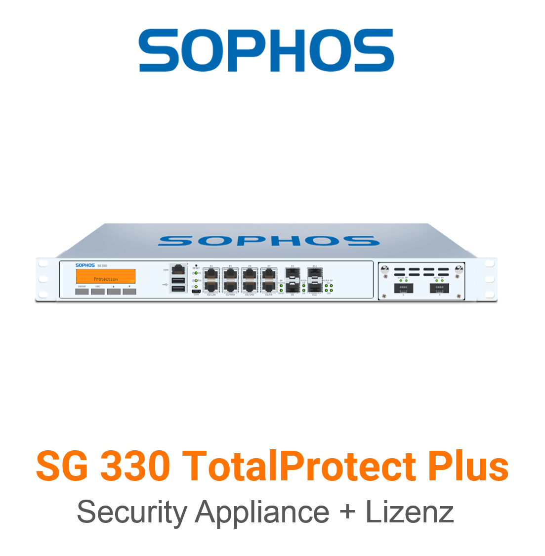 Sophos SG 330 TotalProtect Plus Bundle (Hardware + Lizenz) (End of Sale/Life)