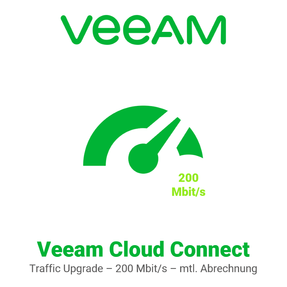 Veeam Cloud Connect - Traffic Upgrade