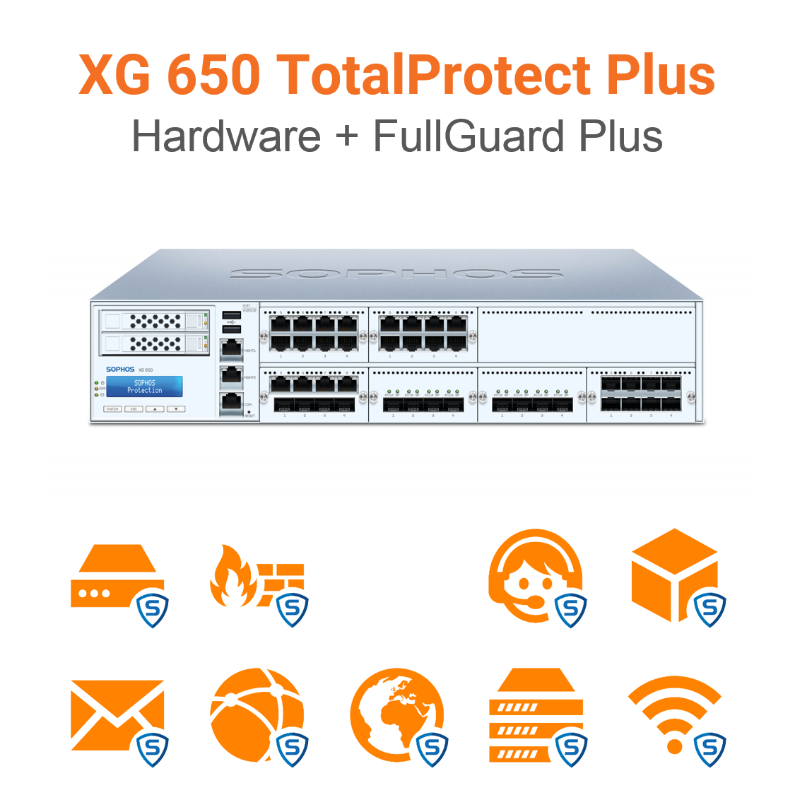 Sophos XG 650 TotalProtect Plus Bundle (End of Sale/Life)