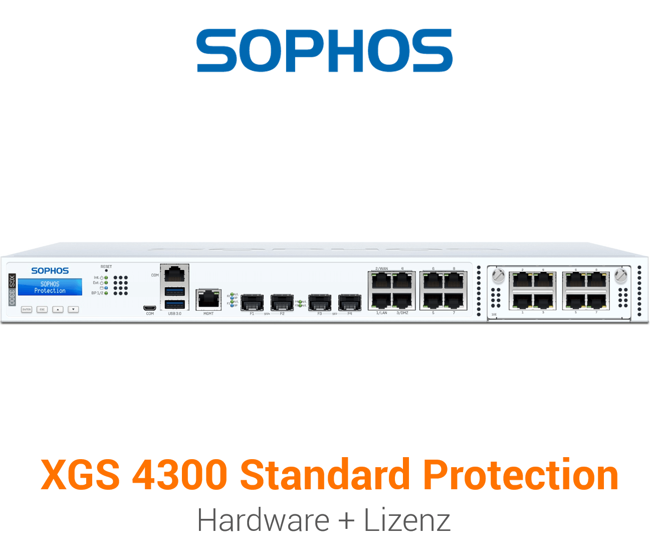 Sophos XGS 4300 mit Standard Protection