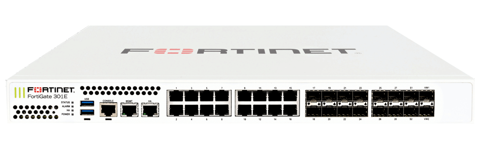 Fortinet FortiGate-301E - UTM/UTP Bundle (End of Sale/Life)