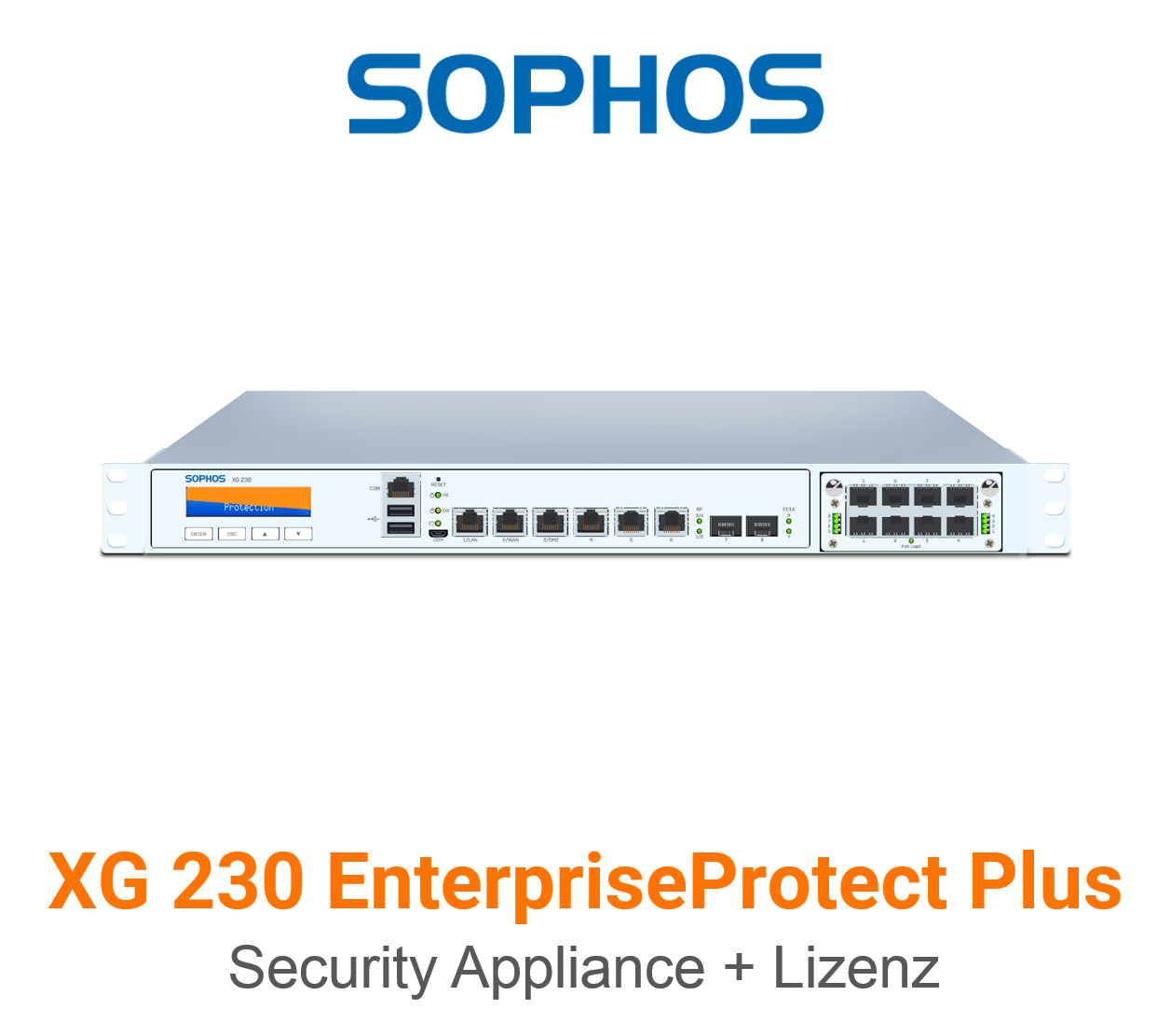 Sophos XG 230 EnterpriseProtect Plus Bundle (End of Sale/Life)