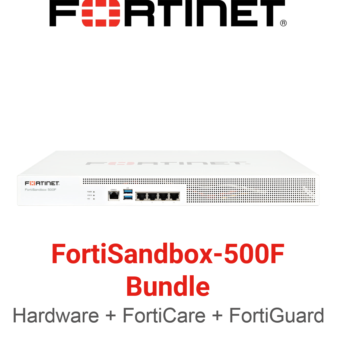 Fortinet FortiSandbox-500F FortiGuard Threat Intelligence Bundle (End of Sale/Life)