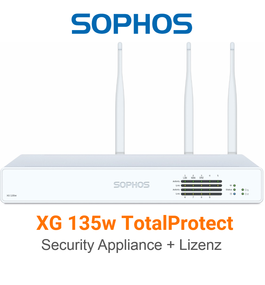 Sophos XG 135w TotalProtect Bundle (Hardware + Lizenz)