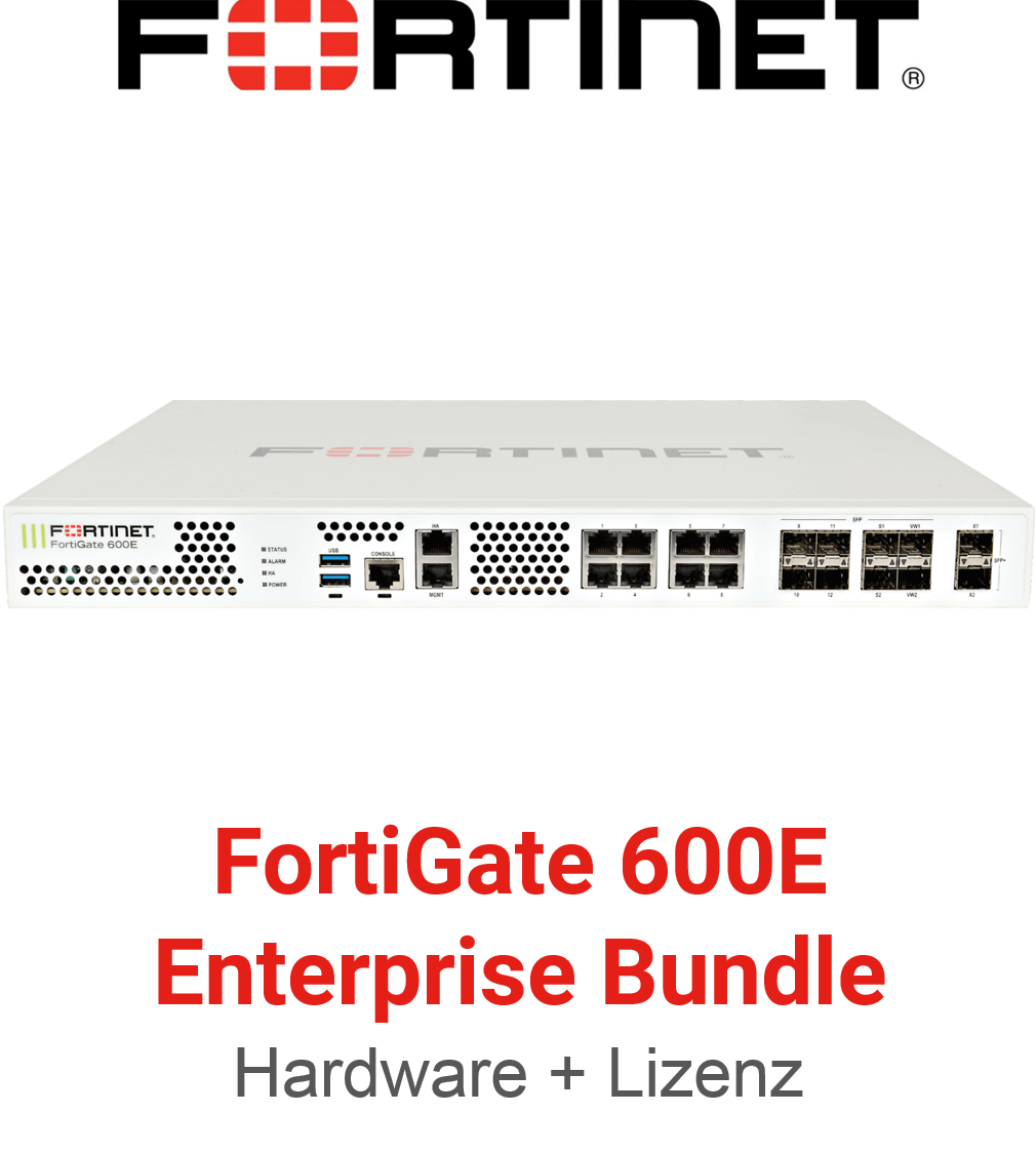 Fortinet FortiGate-600E - Enterprise Bundle