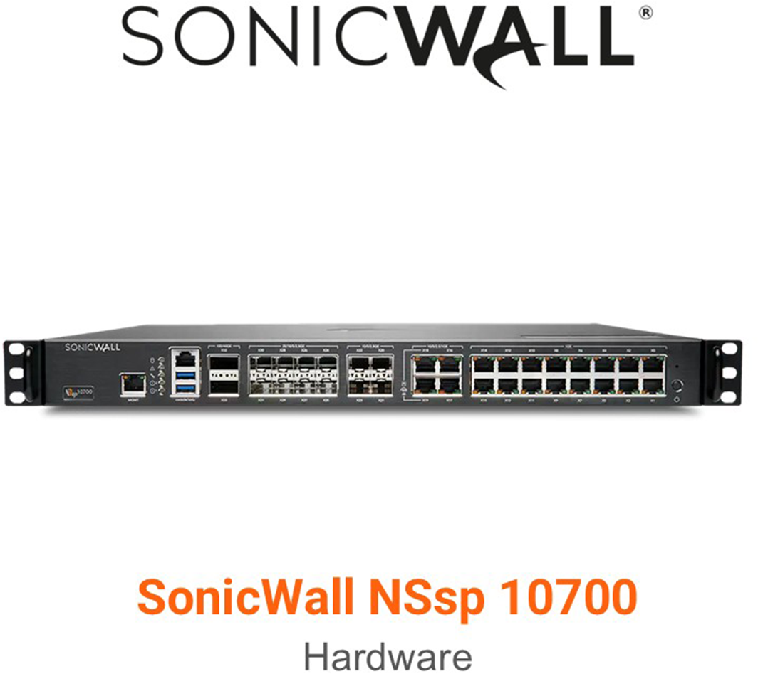 SonicWall NSSP 10700 HA High Availability Appliance