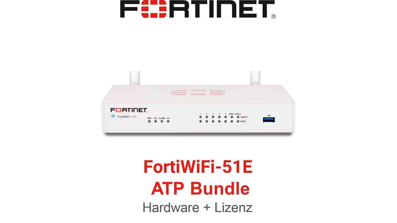 Fortinet FortiWiFi-51E-E - ATP Bundle (End of Sale/Life)