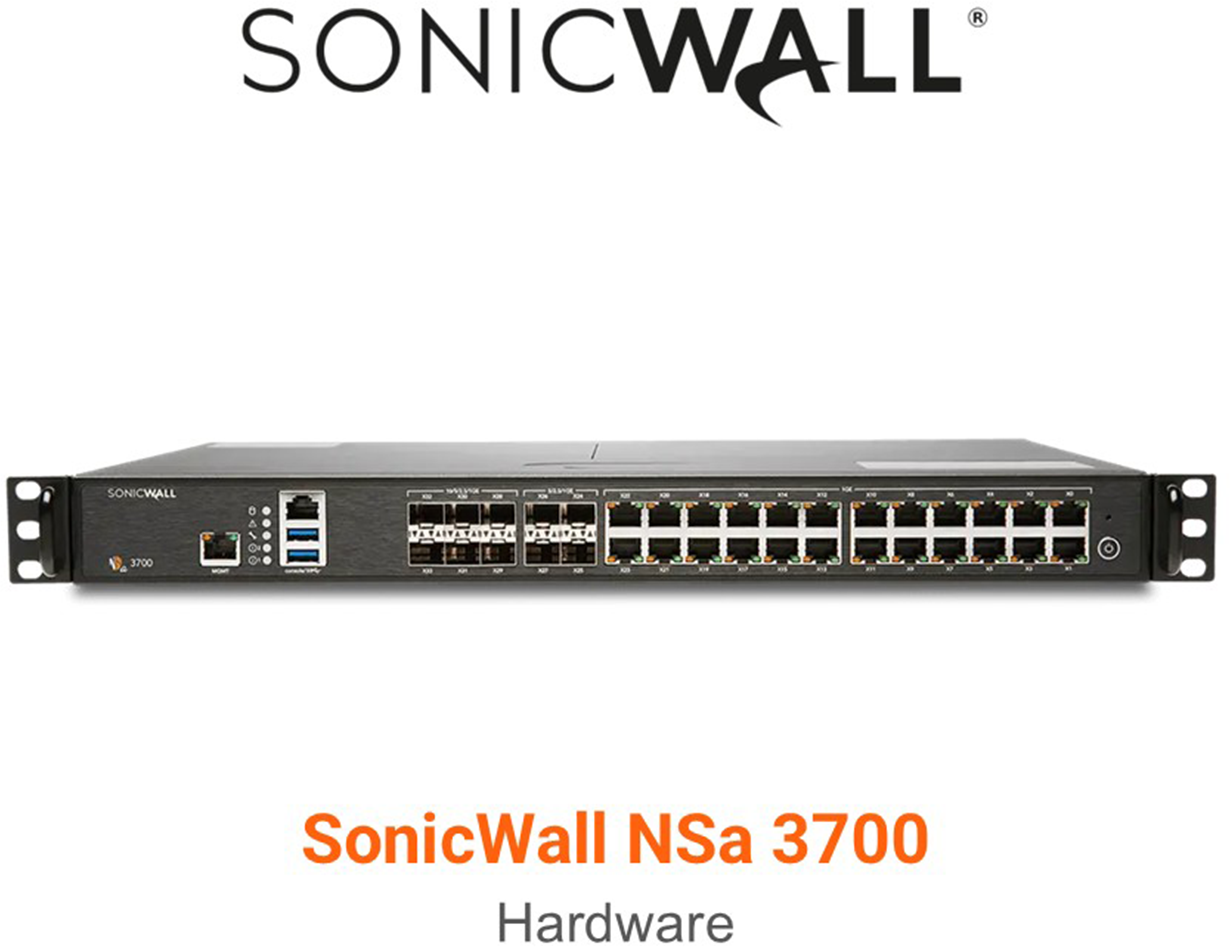 SonicWall NSa 3700 HA High Availability Appliance