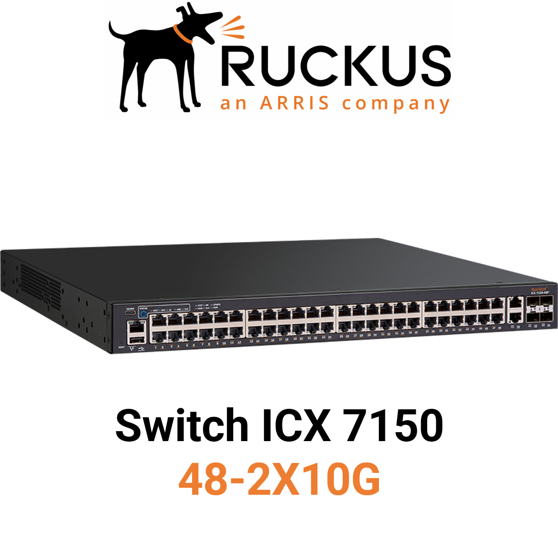 Ruckus ICX7150-48-2X10G Switch (End of Sale/Life)