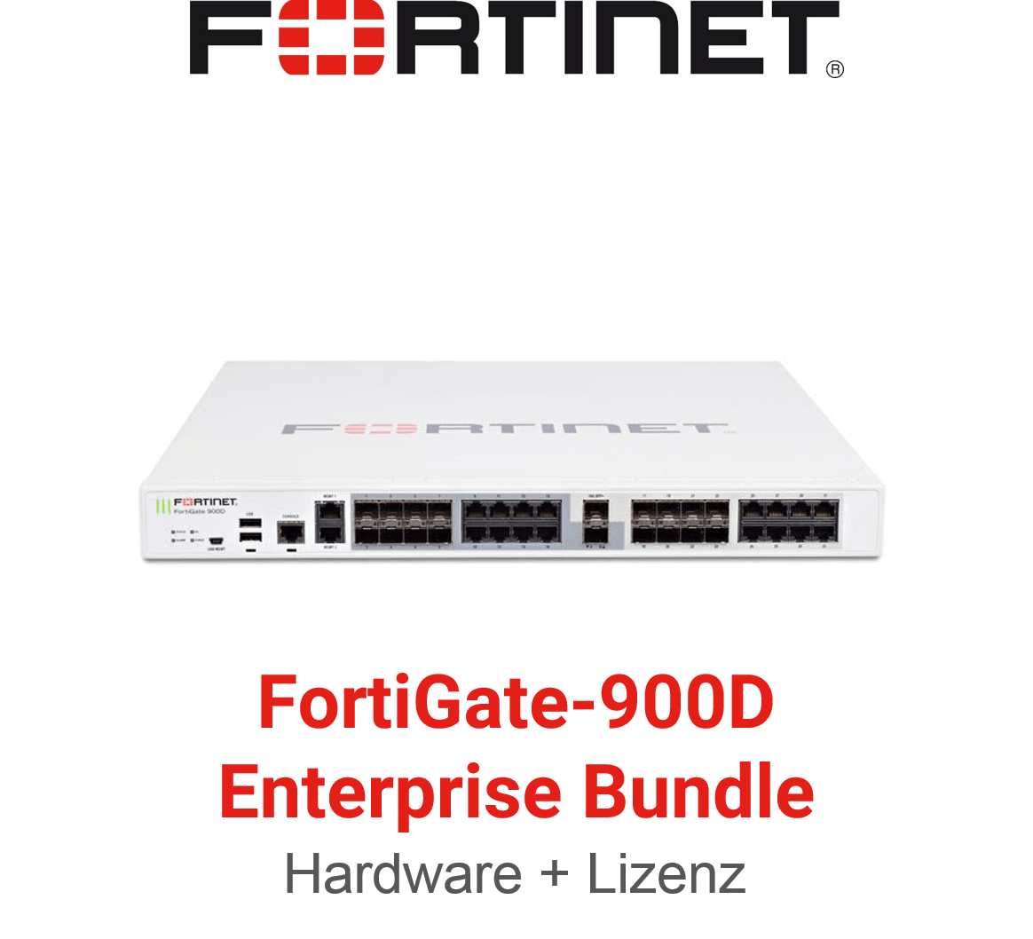 Fortinet FortiGate-900D - Enterprise Bundle (End of Sale/Life)