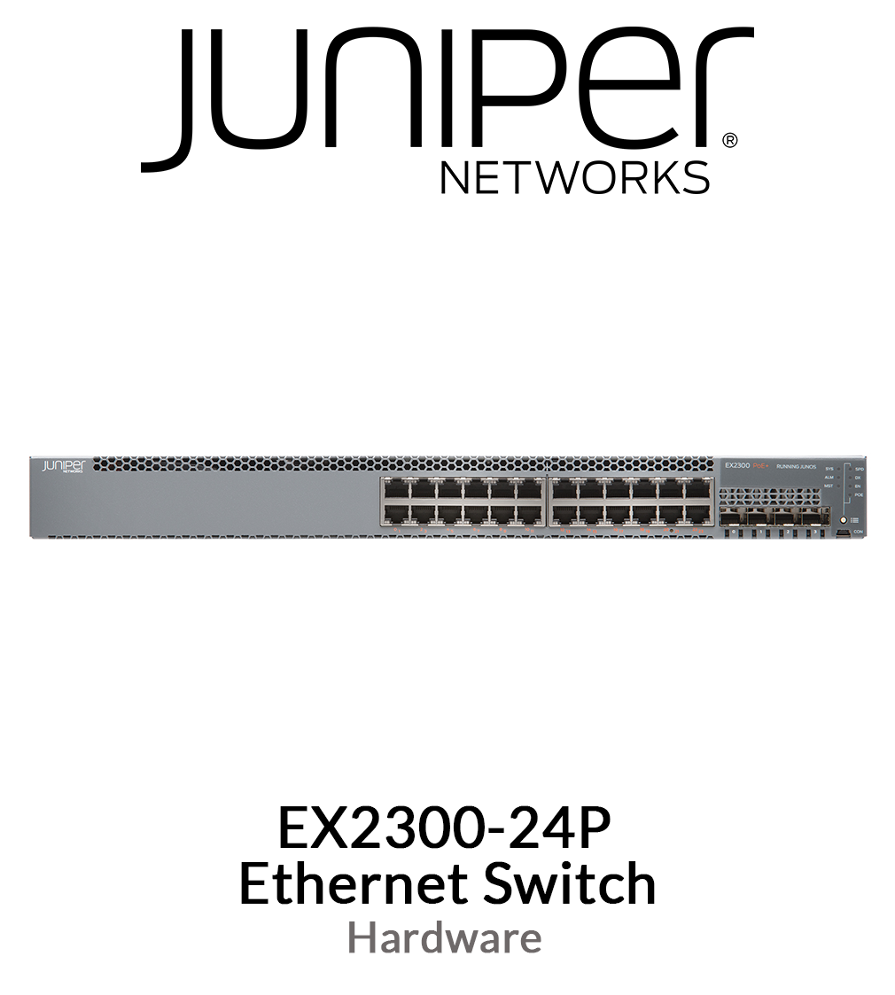 Juniper Networks EX2300 24-PORT POE+