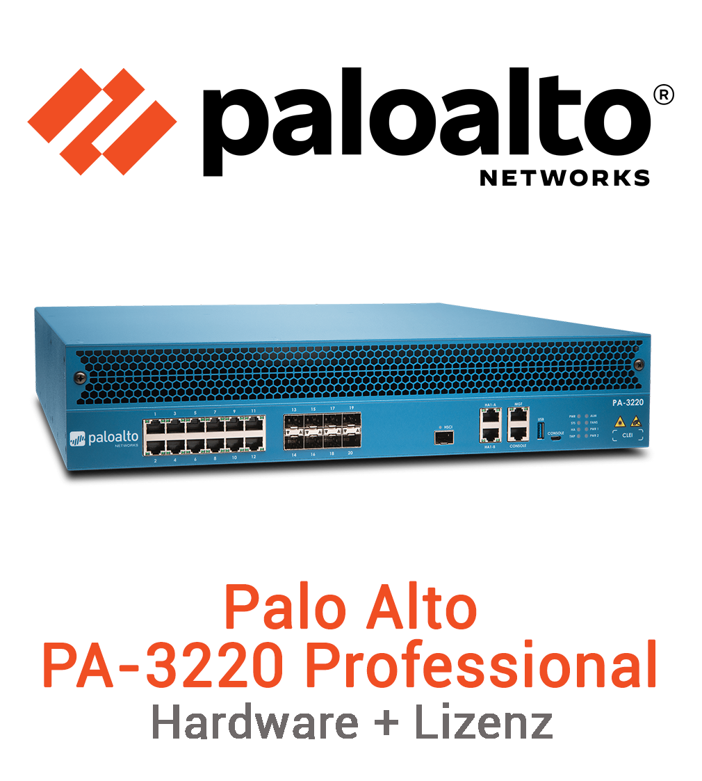 Palo Alto PA-3220 Professional Bundle (End of Sale/Life)