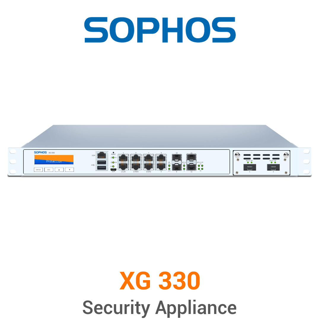 Sophos XG 330 Security Appliance (End of Sale/Life)