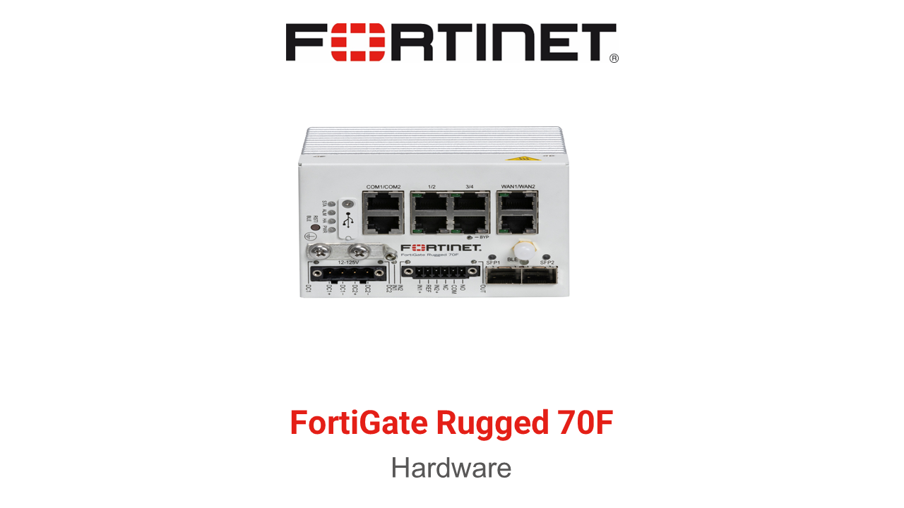 Fortinet FortiGateRugged-70F Firewall
